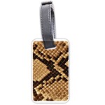 Snake Print Big	 Luggage Tag (one side)