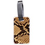 Snake Print Big	 Luggage Tag (two sides)