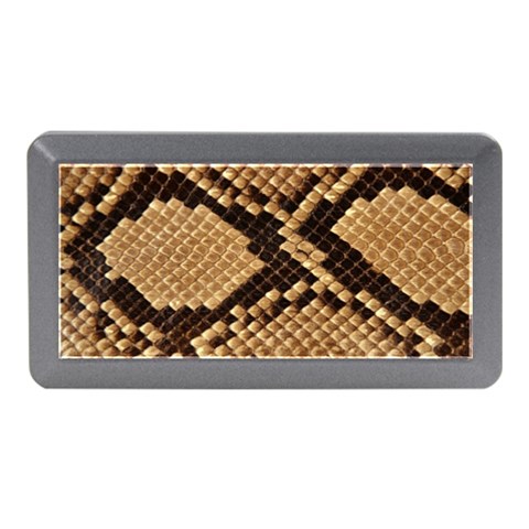 Snake Print Big	Memory Card Reader (Mini Rectangular) from ArtsNow.com Front