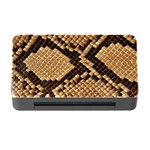 Snake Print Big	Memory Card Reader with CF (Rectangular)