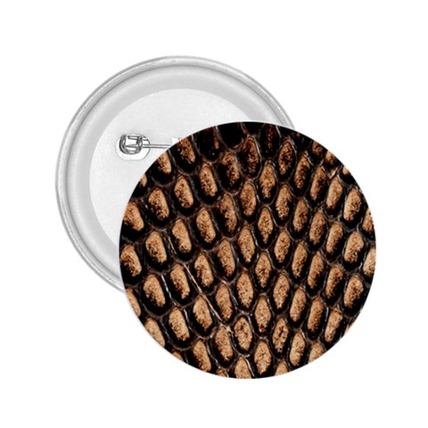 Cobra Print	 2.25  Button from ArtsNow.com Front