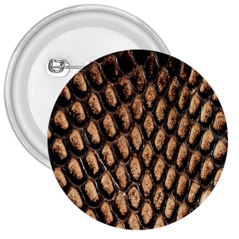 Cobra Print	 3  Button from ArtsNow.com Front