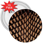 Cobra Print	 3  Button (10 pack)