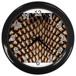 Cobra Print	 Wall Clock (Black)