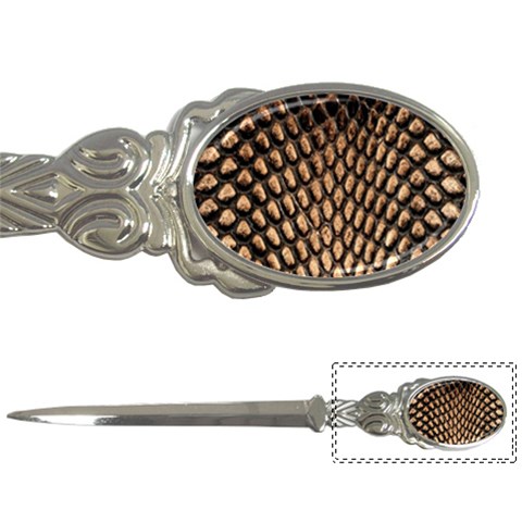 Cobra Print	 Letter Opener from ArtsNow.com Front