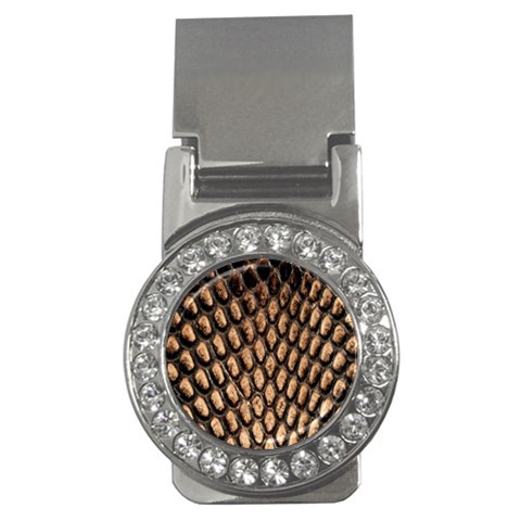 Cobra Print	 Money Clip (CZ) from ArtsNow.com Front