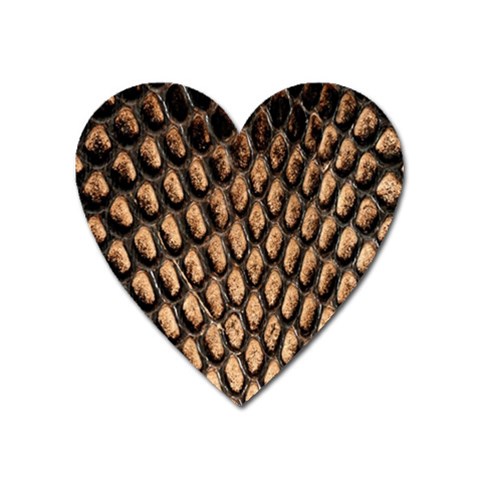 Cobra Print	 Magnet (Heart) from ArtsNow.com Front