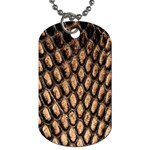 Cobra Print	 Dog Tag (One Side)