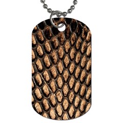 Cobra Print	 Dog Tag (Two Sides) from ArtsNow.com Back
