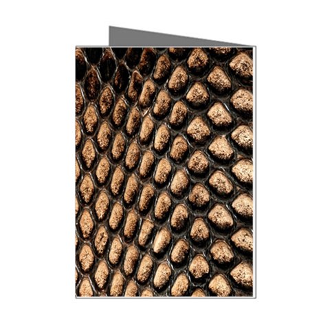 Cobra Print	 Mini Greeting Cards (Pkg of 8) from ArtsNow.com Left