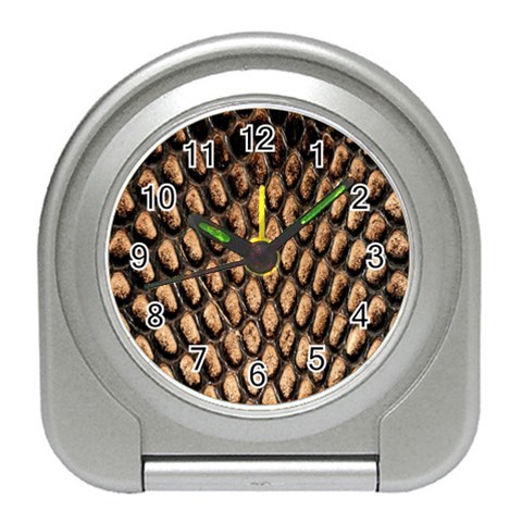 Cobra Print	 Travel Alarm Clock from ArtsNow.com Front