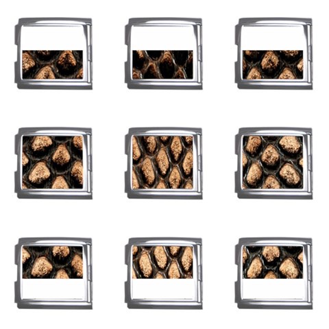 Cobra Print	Mega Link Italian Charm (9 pack) from ArtsNow.com Front