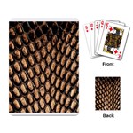 Cobra Print	 Playing Cards Single Design