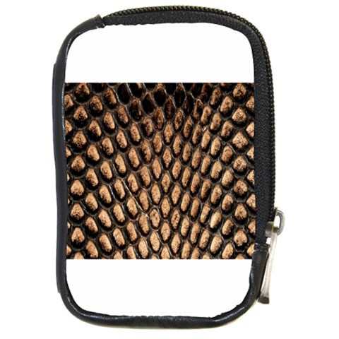 Cobra Print	 Compact Camera Leather Case from ArtsNow.com Front