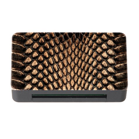Cobra Print	Memory Card Reader with CF (Rectangular) from ArtsNow.com Front