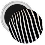 Zebra Print	 3  Magnet