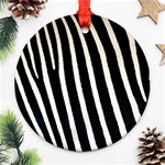 Zebra Print	 Ornament (Round)