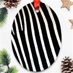Zebra Print	 Ornament (Oval)