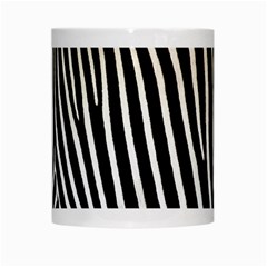 Zebra Print	 White Mug from ArtsNow.com Center