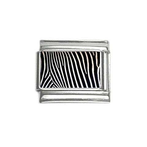 Zebra Print	 Italian Charm (9mm) from ArtsNow.com Front