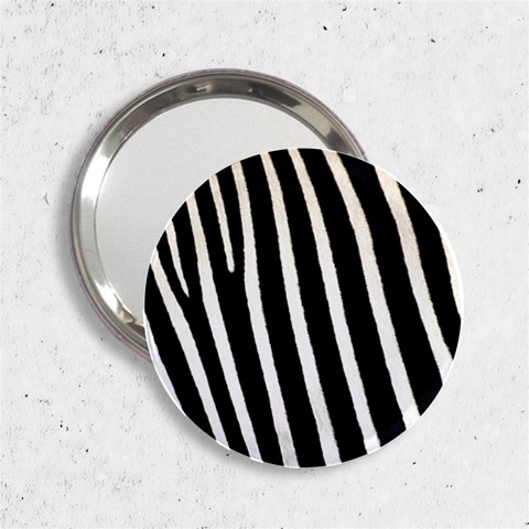 Zebra Print	 2.25  Handbag Mirror from ArtsNow.com Front