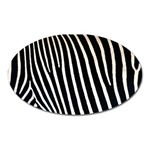 Zebra Print	 Magnet (Oval)