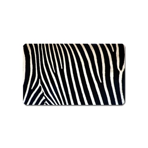 Zebra Print	 Magnet (Name Card) from ArtsNow.com Front