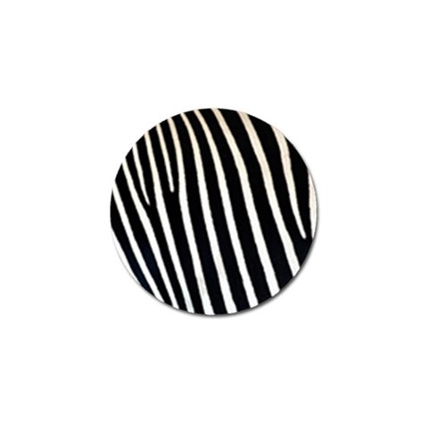 Zebra Print	 Golf Ball Marker (4 pack) from ArtsNow.com Front