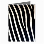 Zebra Print	 Greeting Card