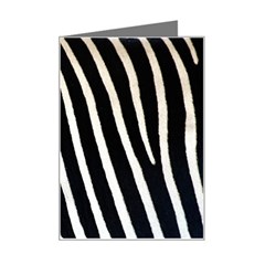 Zebra Print	 Mini Greeting Card from ArtsNow.com Left