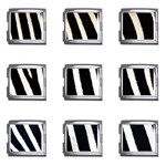 Zebra Print	Mega Link Italian Charm (9 pack)