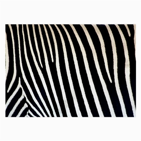 Zebra Print	 Glasses Cloth (Large) from ArtsNow.com Front