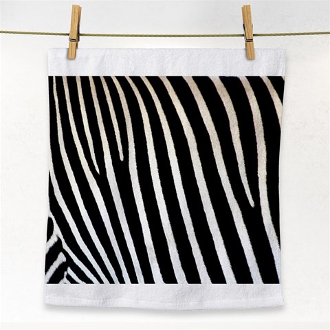 Zebra Print	 Face Towel from ArtsNow.com Front