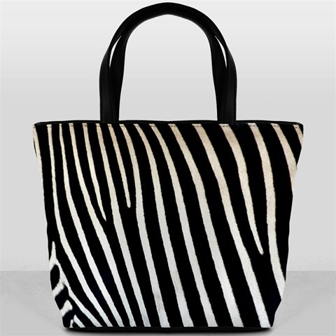 Zebra Print	 Bucket Bag from ArtsNow.com Front