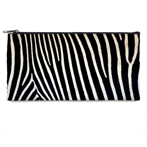 Zebra Print	 Pencil Case from ArtsNow.com Front