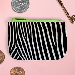 Zebra Print	 Mini Coin Purse from ArtsNow.com Front