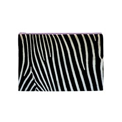 Zebra Print	 Cosmetic Bag (Medium) from ArtsNow.com Front