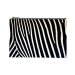 Zebra Print	 Cosmetic Bag (Large)