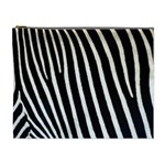 Zebra Print	 Cosmetic Bag (XL)