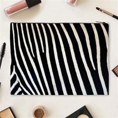 Zebra Print	 Cosmetic Bag (XL) from ArtsNow.com Back