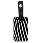 Zebra Print	 Luggage Tag (one side)