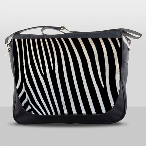 Zebra Print	Messenger Bag from ArtsNow.com Front
