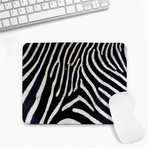 Zebra Print Big	 Small Mousepad from ArtsNow.com Front