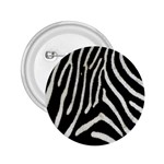 Zebra Print Big	 2.25  Button