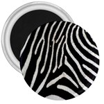 Zebra Print Big	 3  Magnet