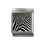 Zebra Print Big	 Italian Charm (13mm)