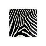 Zebra Print Big	 Magnet (Square)