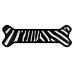 Zebra Print Big	Magnet (Dog Bone)