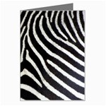 Zebra Print Big	 Greeting Card