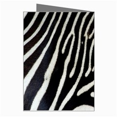 Zebra Print Big	 Greeting Card from ArtsNow.com Right